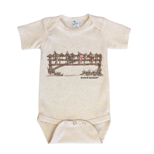 Four Saddles Onesie