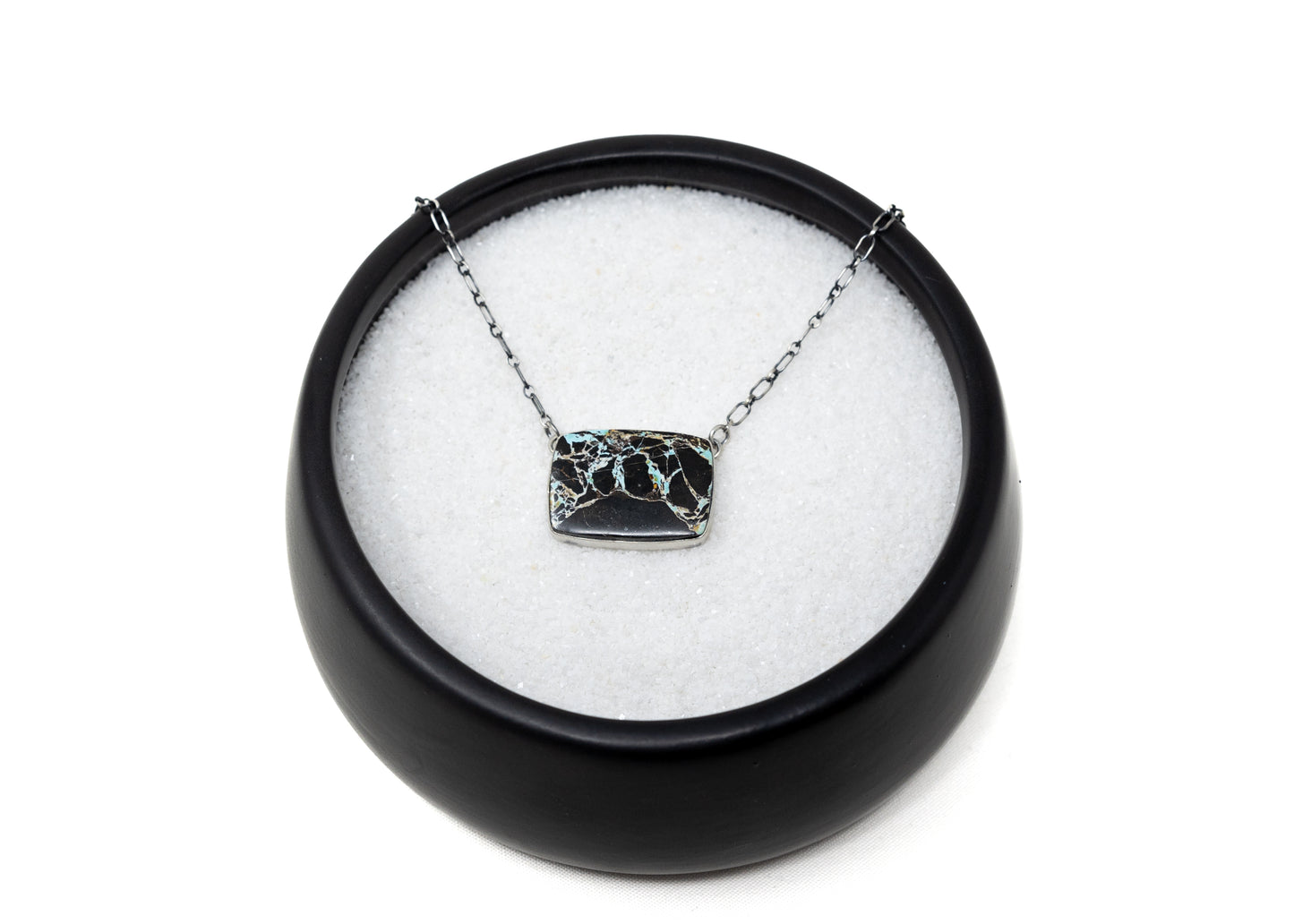 Blackjack Turquoise Large Bar Necklace