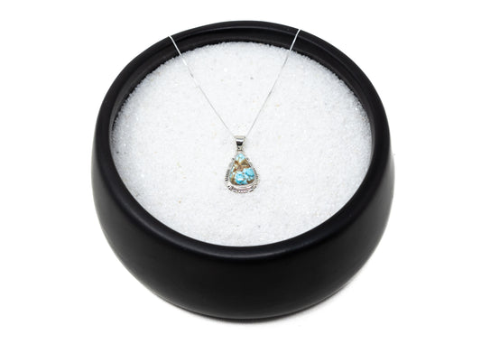 #8 Turquoise Triangle Shaped Necklace