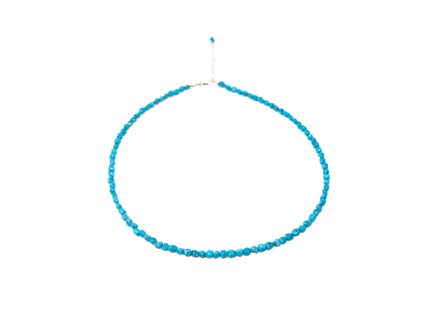 Natural Kingman Turquoise Beaded Necklace