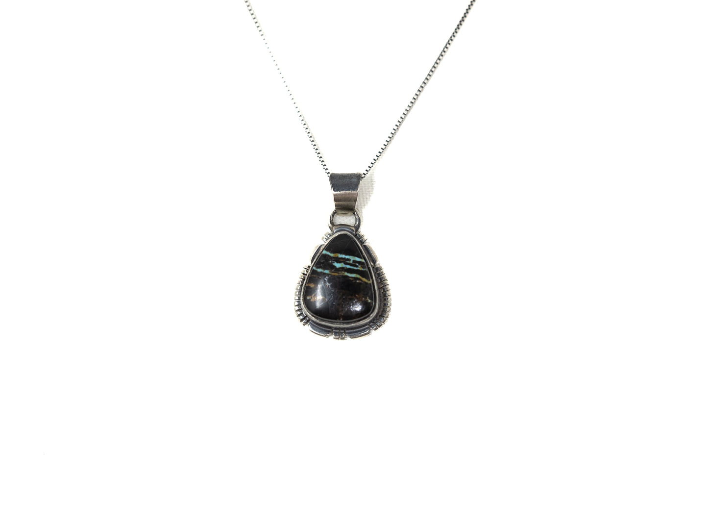 The High Desert Blackjack Turquoise Necklace
