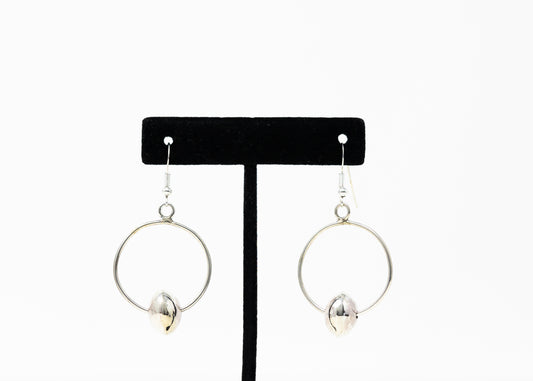 Handmade 13mm High Shine Sterling Hoops