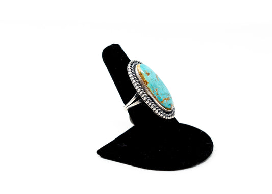 Mary Ellen Royston Turquoise Oval Ring