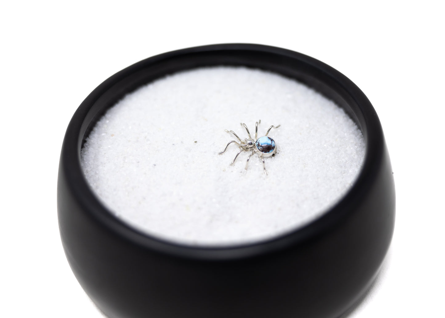 Golden Hills Turquoise Spider Pin