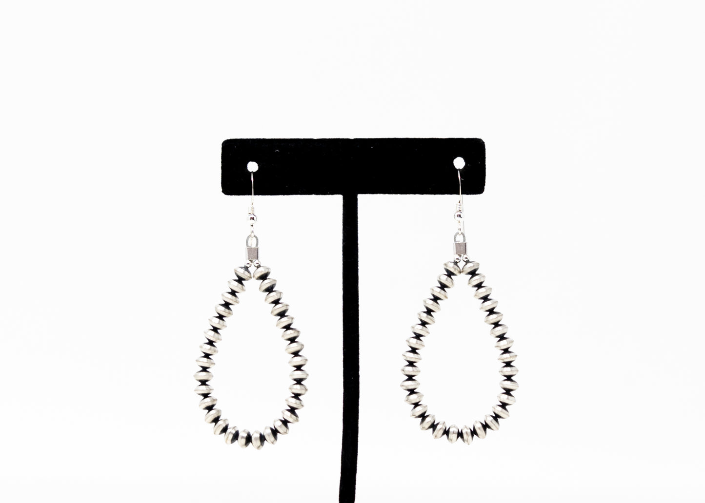 5mm Sterling Silver Rondelle Earrings