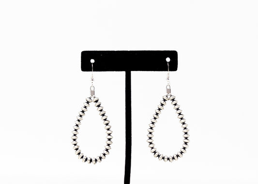 5mm Sterling Silver Rondelle Earrings