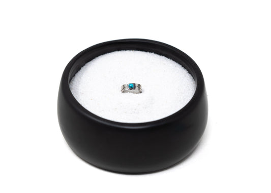 Navajo Sterling Silver Single Stone Ring