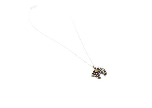 Akee Douglas Million Drops Bear Pendant Necklace