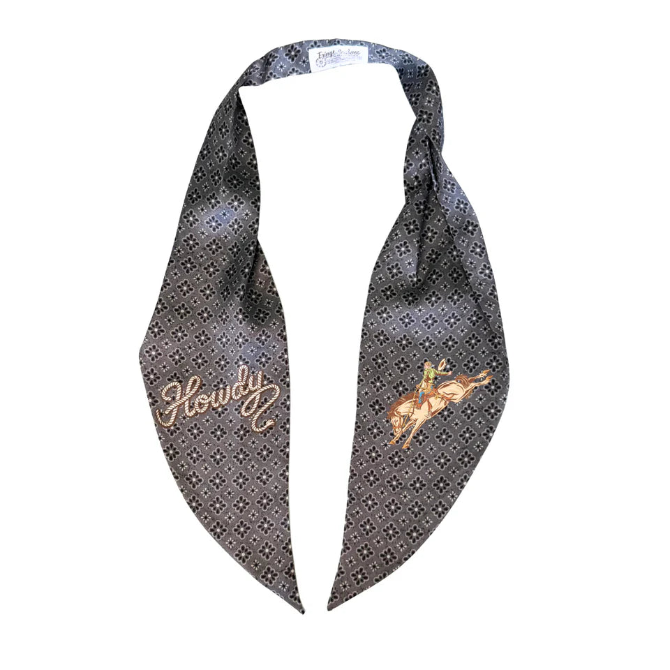 Pony Express Howdy Cowgirl Scarf Tie by Fringe Scarves