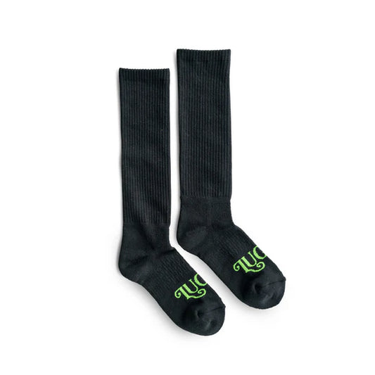 The Cowboy Black Performance Boot Socks