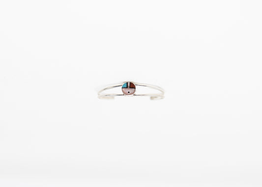 Zuni Sunface Baby Cuff