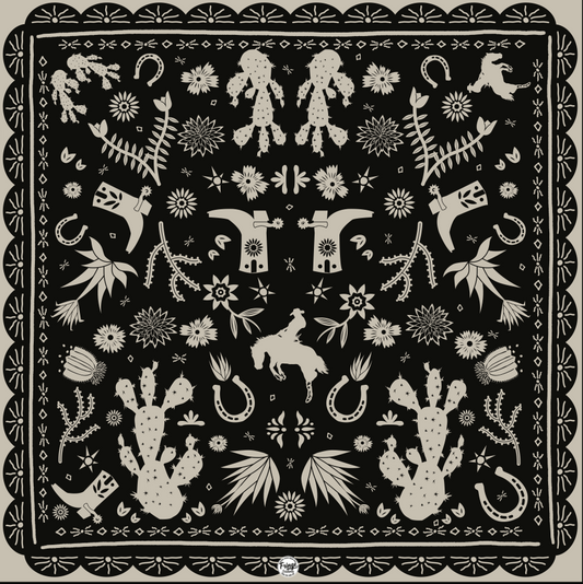 Down South Doily Bandana by Fringe Scarves
