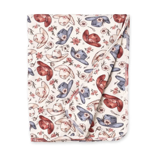 Wildflower Rodeo Stroller Blanket