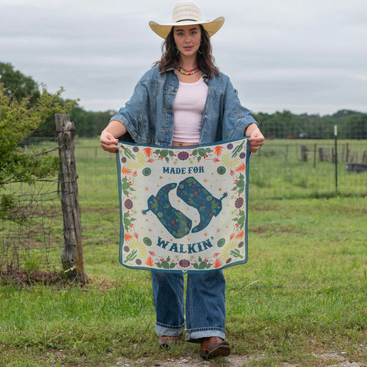 Made for Walkin' Bandana by Fringe Scarves