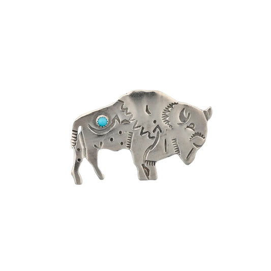 Joe Eby Bison Pin
