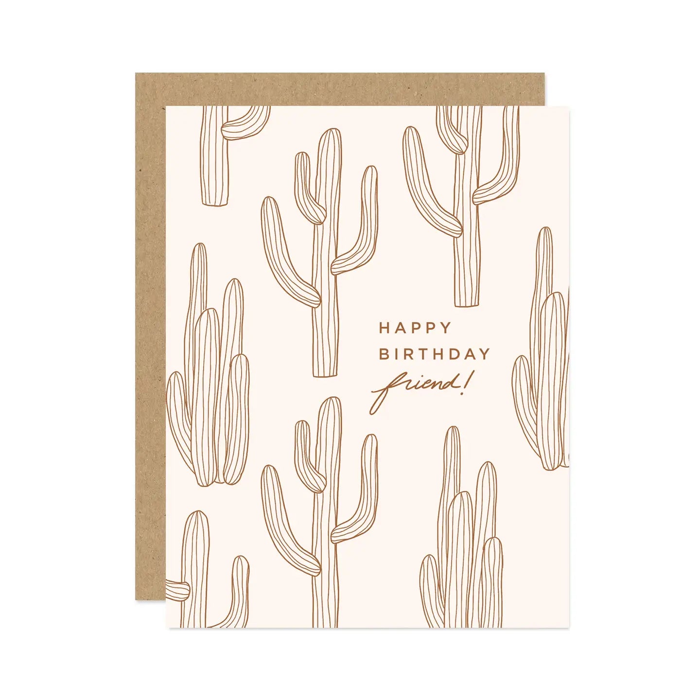 Cactus Birthday Card