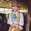 Pony Express Howdy Cowgirl Scarf Tie by Fringe Scarves