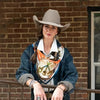 Cowboy Country Silk Scarf by Fringe Scarves