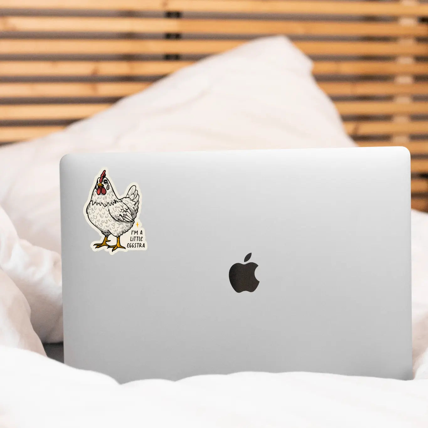I'm A Little Eggstra Sticker