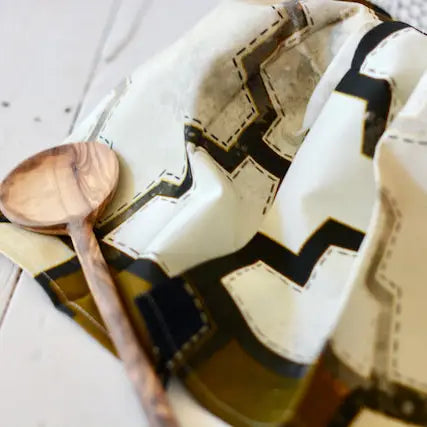 Rustic Farmhouse Geo Pattern Tea Towel