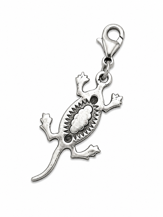 Sterling Silver Lizard Charm