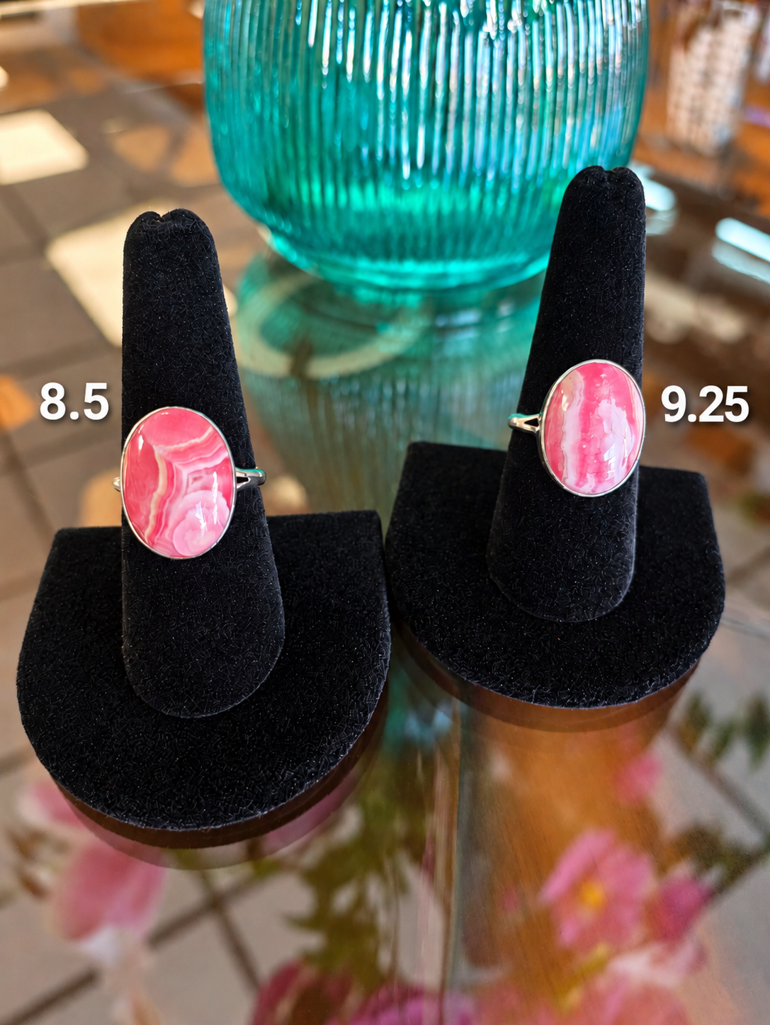 Rose Canyon Rhodochrosite Ring