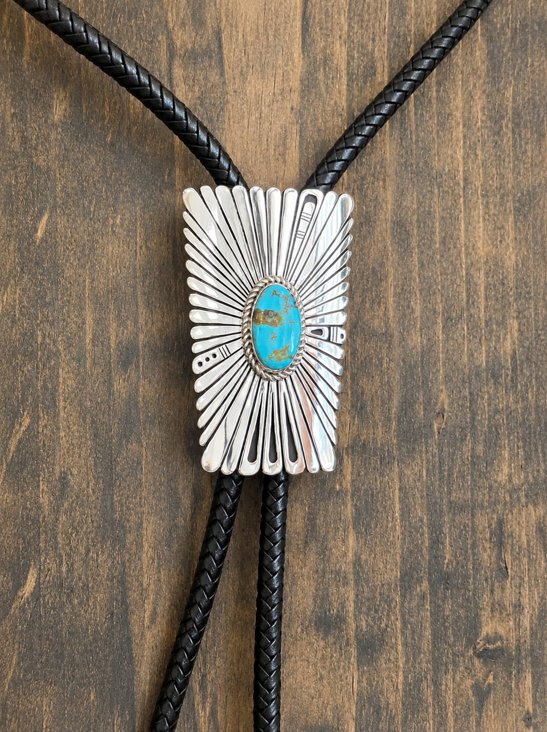 Royston Sunburst Bolo Tie