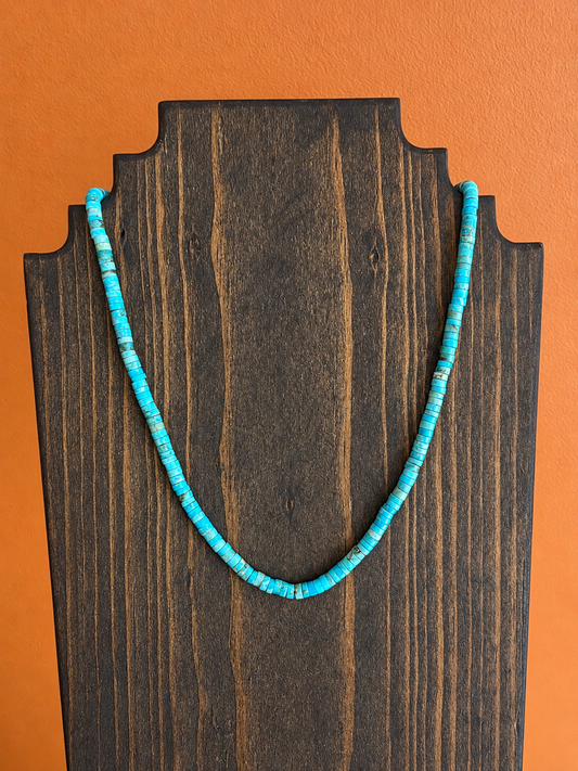 Santo Domingo Jasper Heishi Necklace