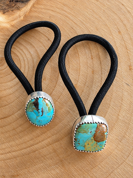 Prairie Sky Turquoise Hair Tie