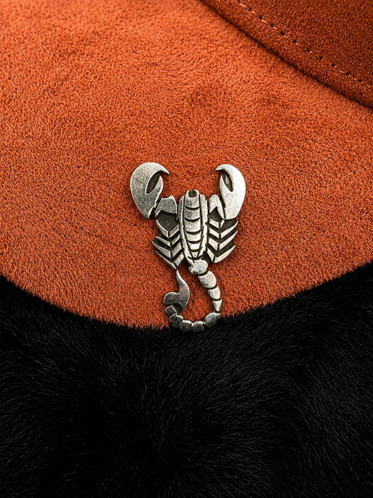 Sterling Silver Scorpion Hat Pin