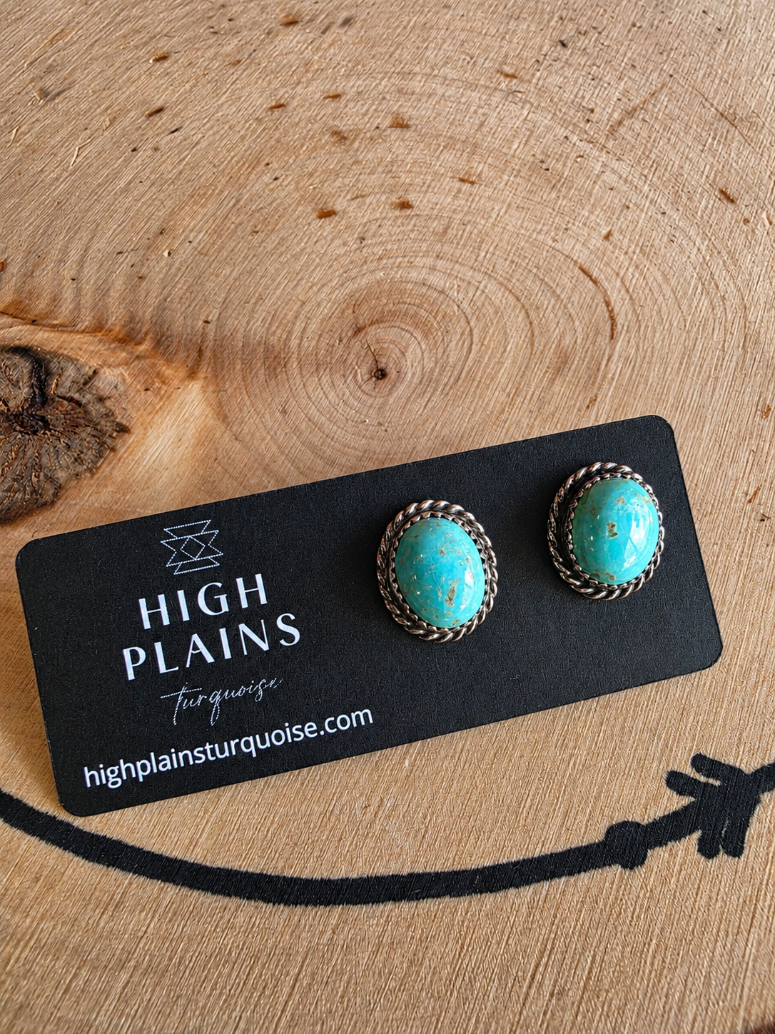 Patagonia Turquoise Stud Earrings