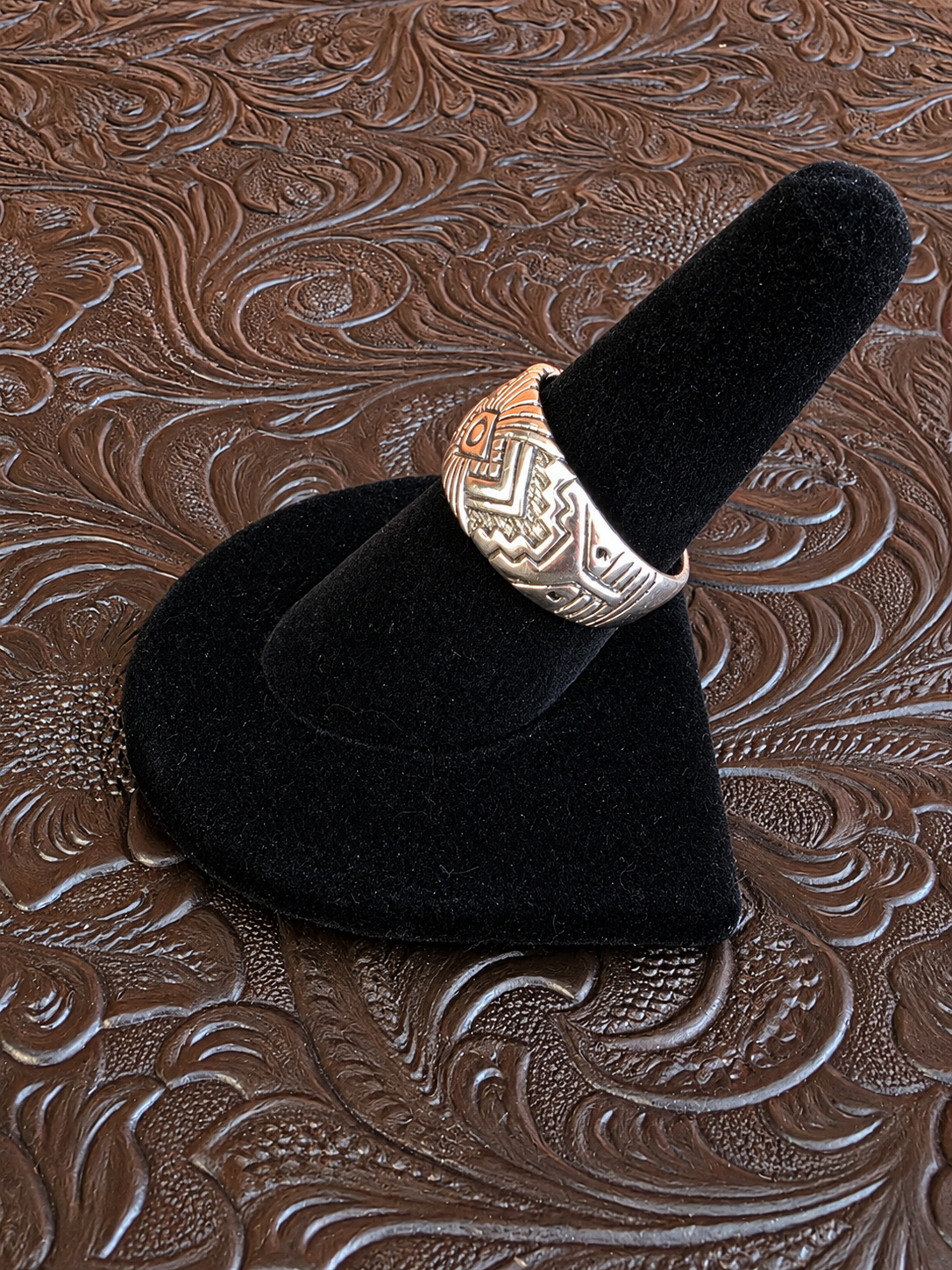 Stampede Sterling Ring