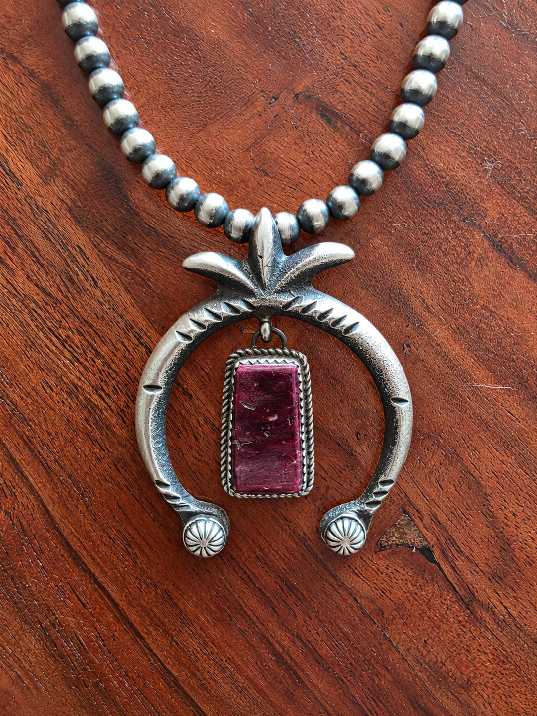 Purple Reign Spiny Oyster Naja Pendant