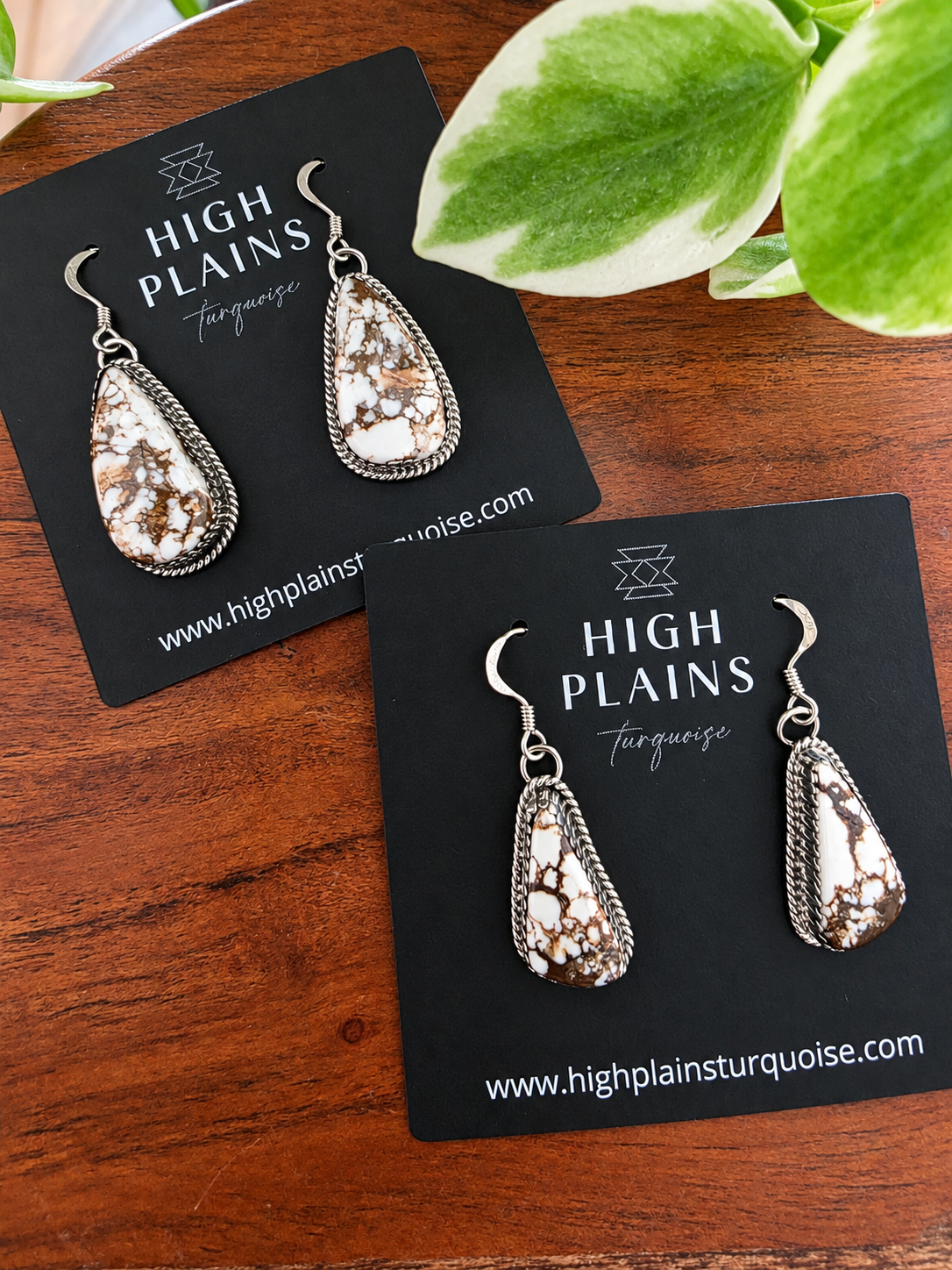 Wild Horse Rope Border Earrings