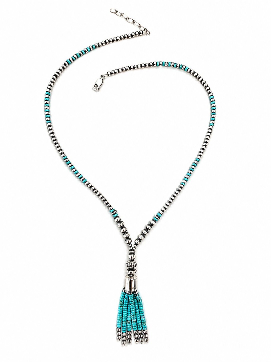 Blue Mesa Turquoise Tassel Necklace