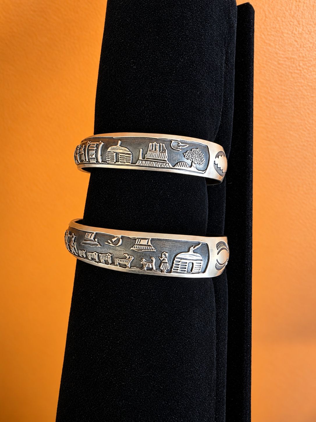 Pueblo Life Storyteller Cuff