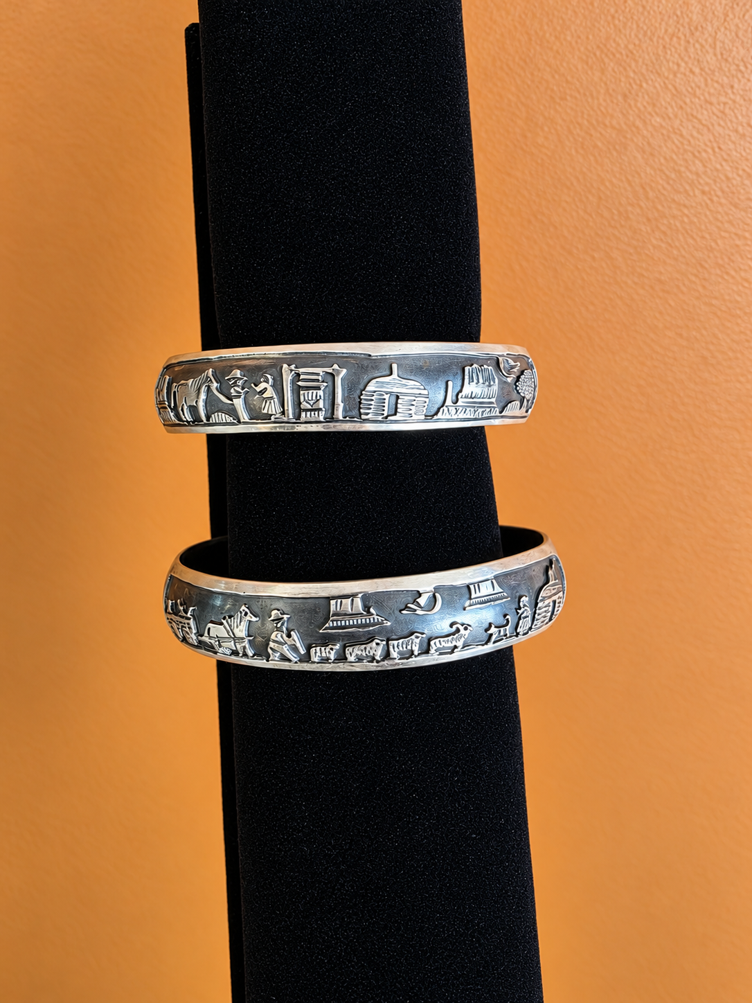 Pueblo Life Storyteller Cuff