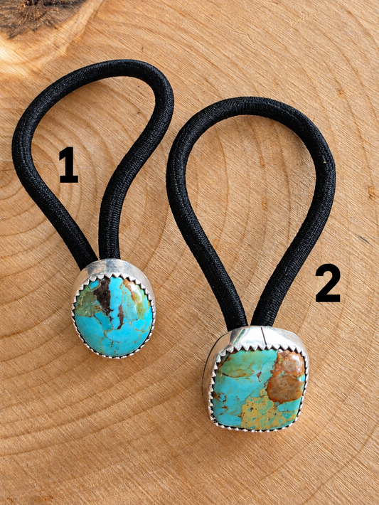 Prairie Sky Turquoise Hair Tie