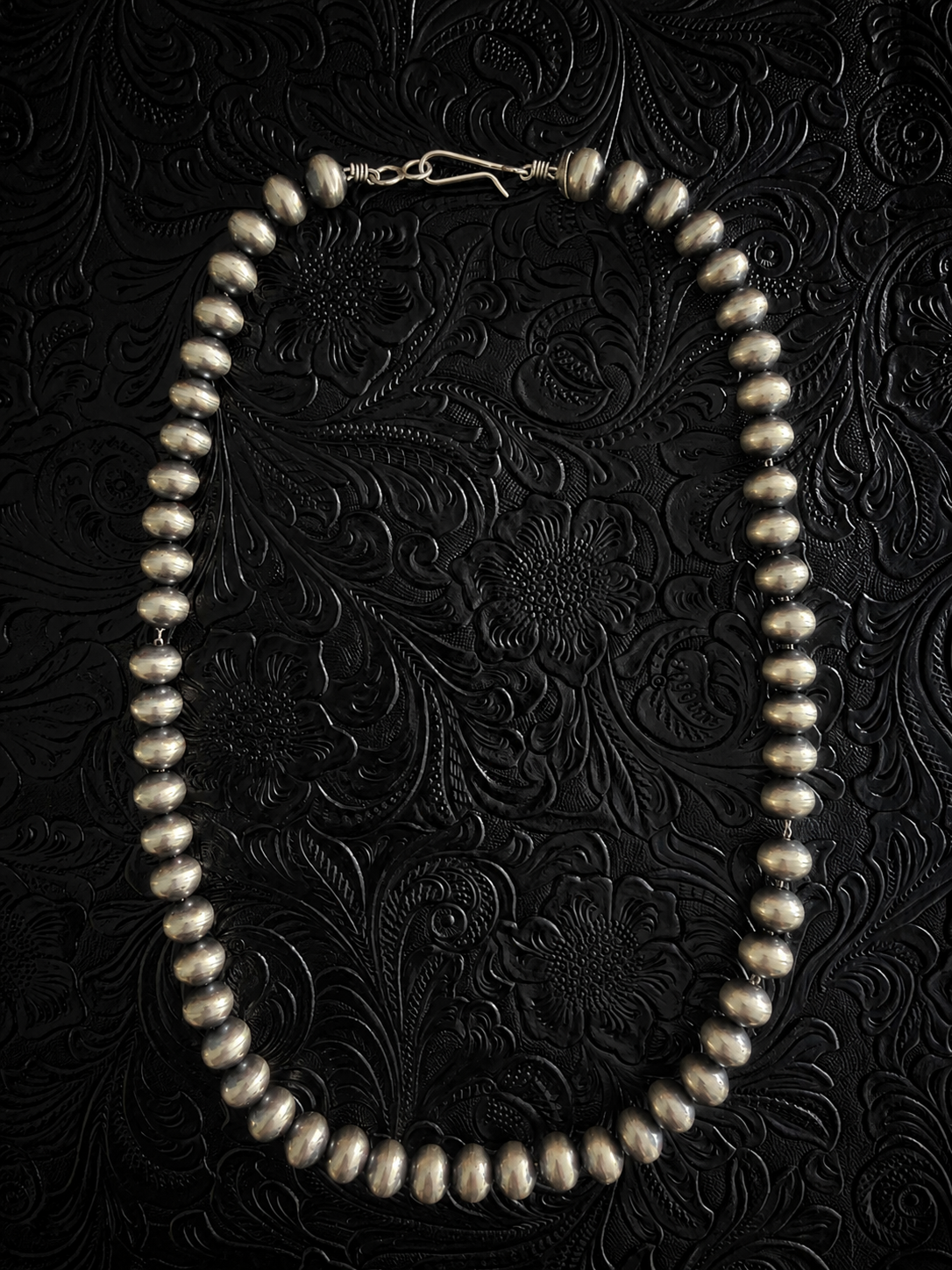 Bryannen Halwood 9.5mm Handmade Navajo Pearls