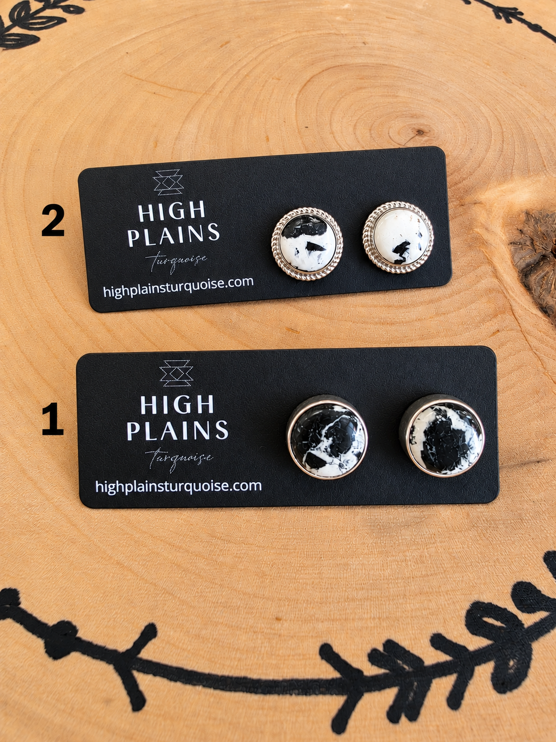 Black Mesa White Buffalo Studs