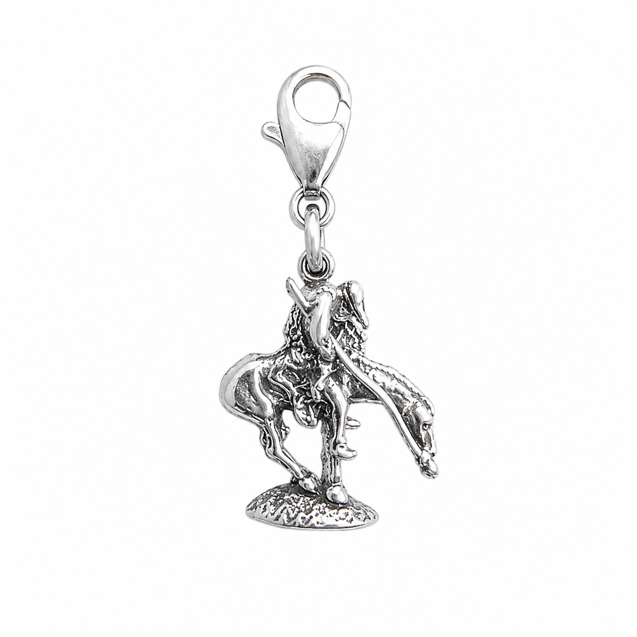 Sterling Silver End of the Trail Charm