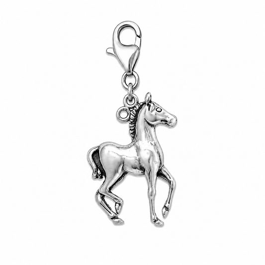 Sterling Silver Colt Charm