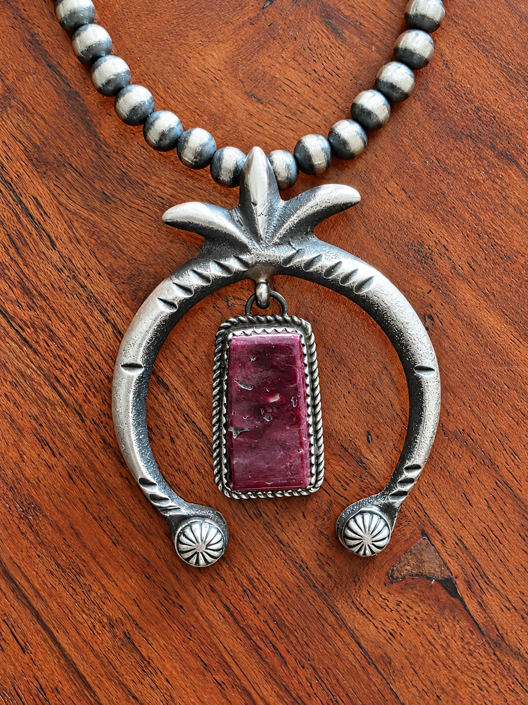 Purple Reign Spiny Oyster Naja Pendant