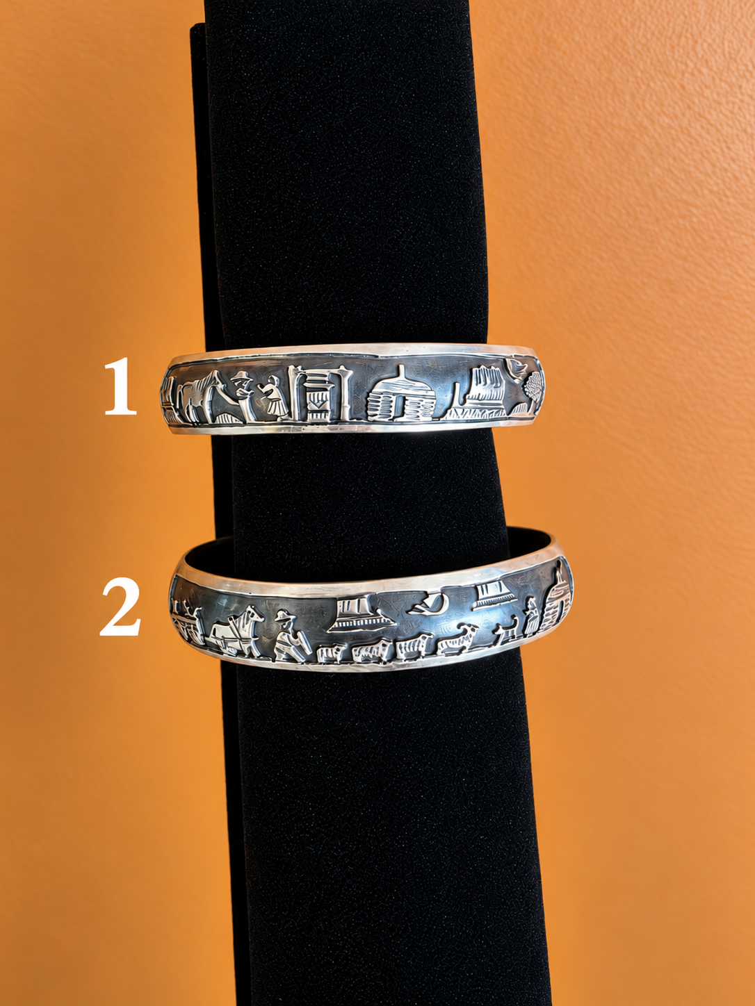 Pueblo Life Storyteller Cuff