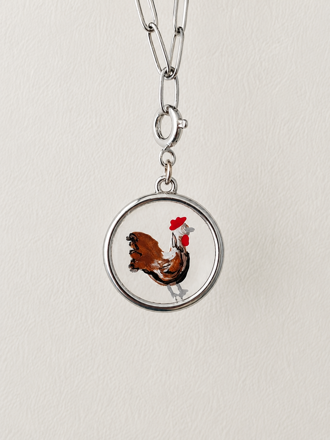 Hand Painted Western Heritage Charm