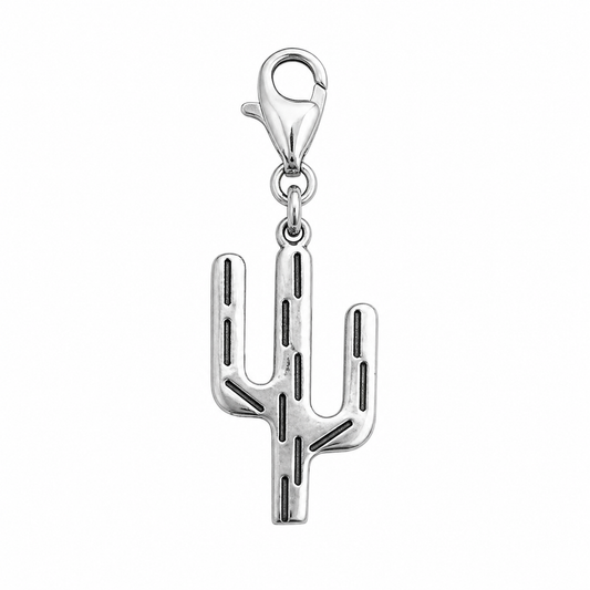 Sterling Silver Saguaro Cactus Charm