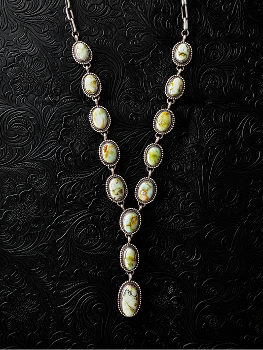 Travis Jim Palomino Lariat Necklace