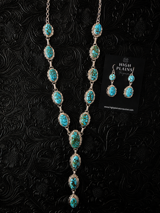 Thomas Francisco Spiderweb Kingman Lariat Set
