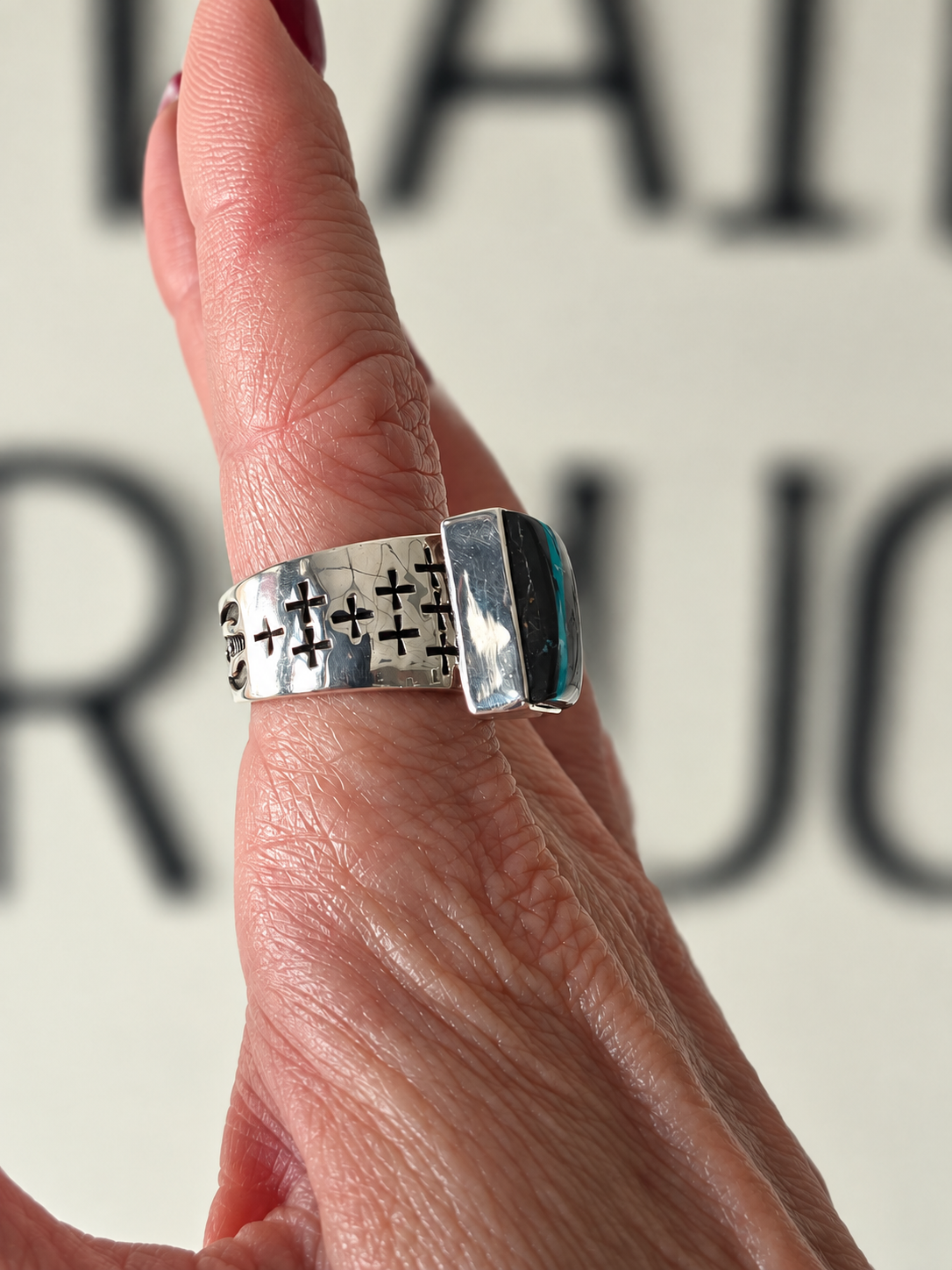 Blackjack Lightning Ring