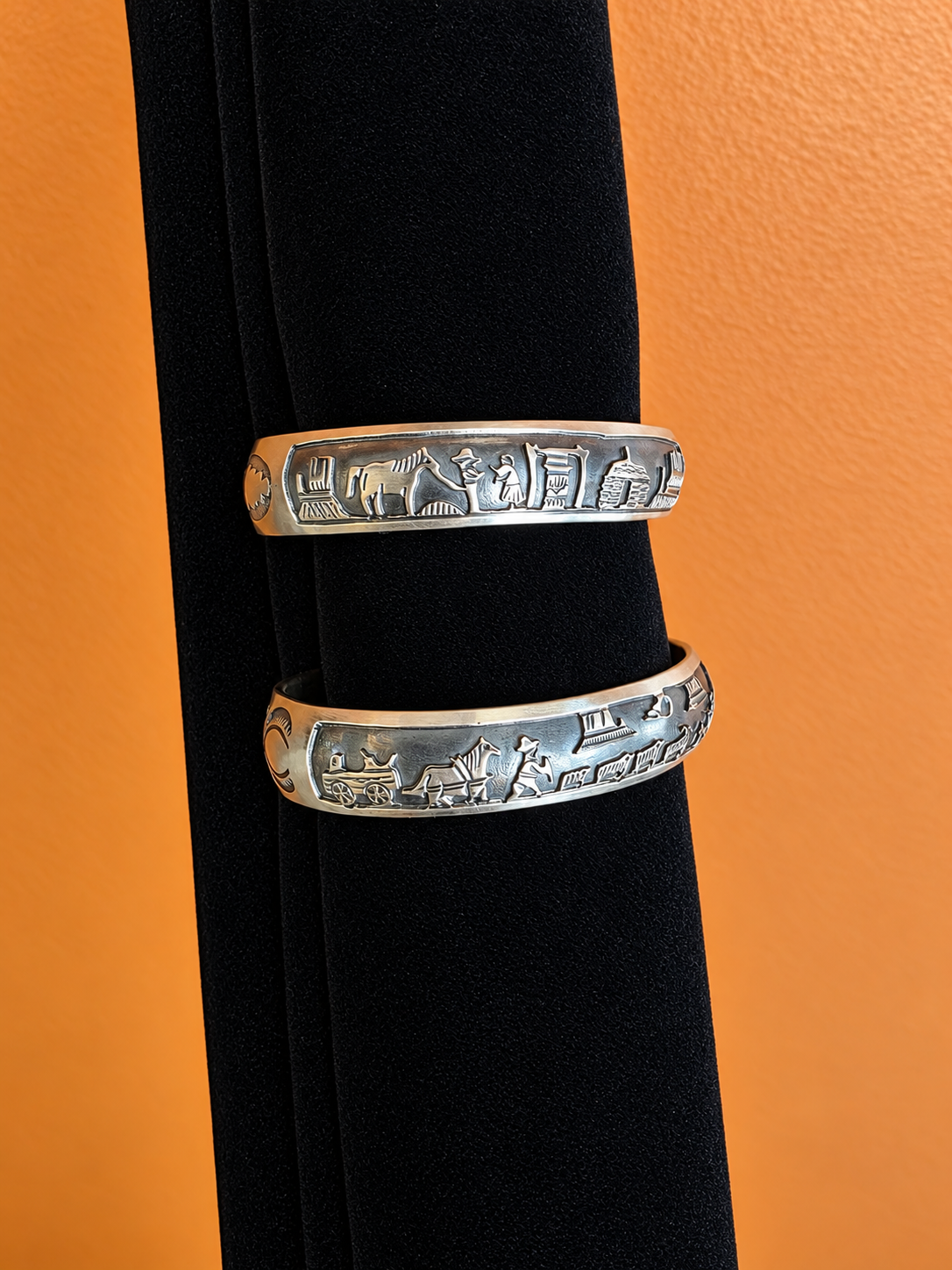 Pueblo Life Storyteller Cuff